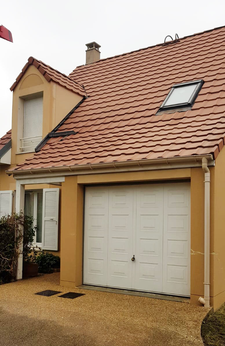 Toiture propre après nettoyage et traitement hydrofuge – Val-de-Marne 94