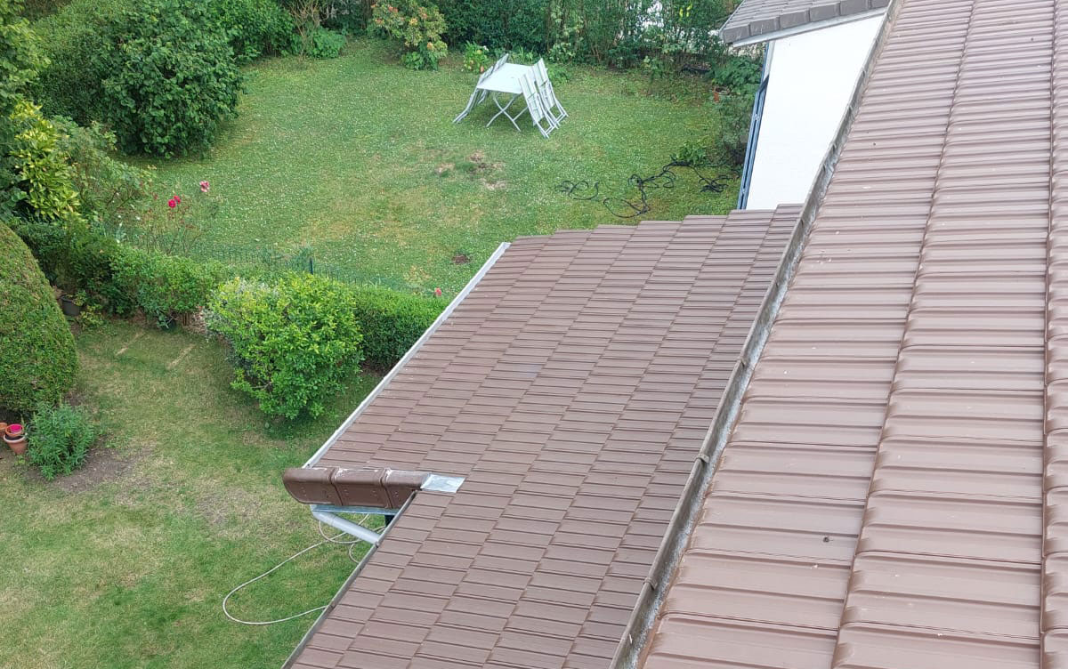 Toiture refaite par artisan couvreur local dans le 93 - Chantier terminé